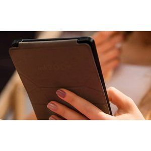 inkBOOK E-Reader “Yoga / Twist” Cover for Lumos, Classic 2, Prime Red Pink Rose